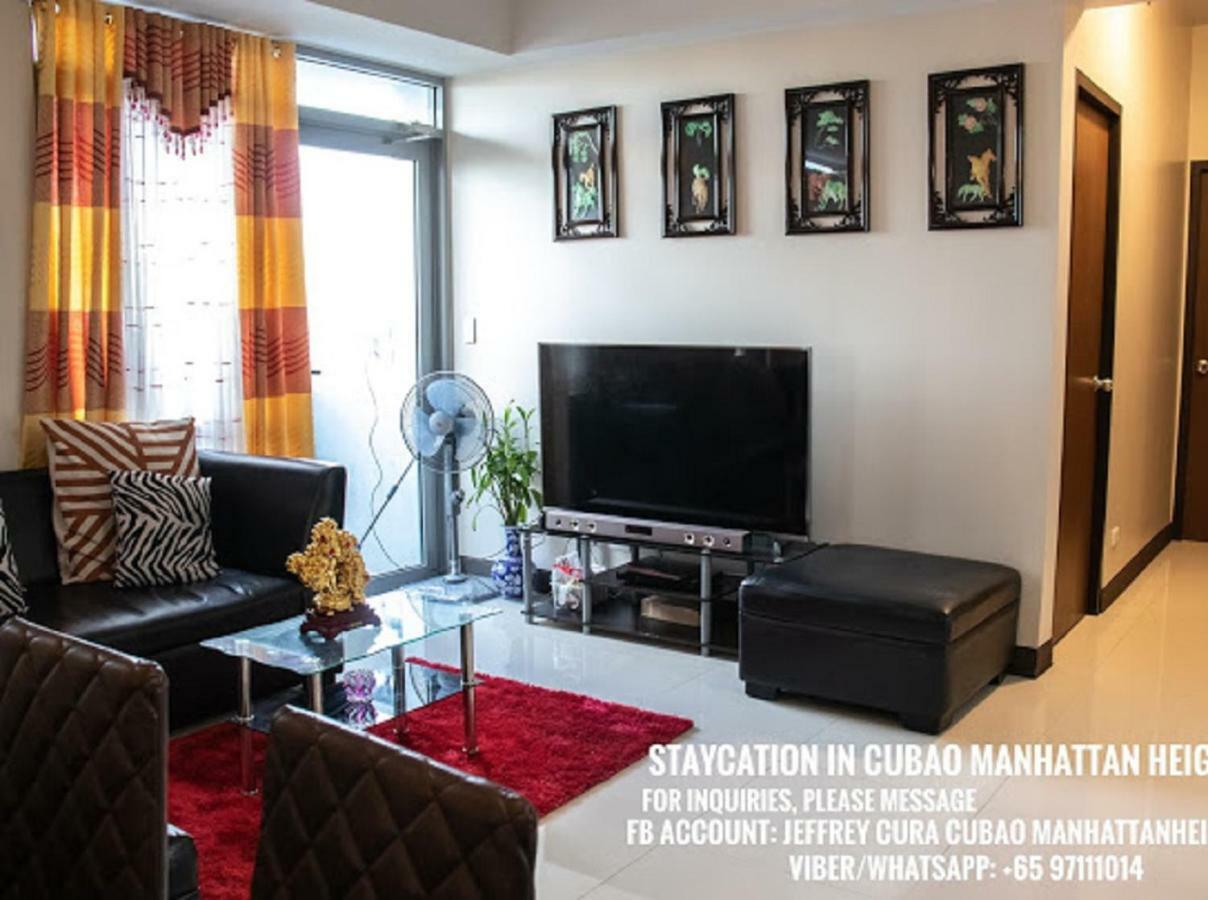 Cubao Manhattan Heights Unit 5A Tower C 奎松市 外观 照片