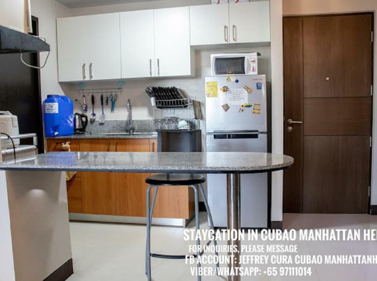 Cubao Manhattan Heights Unit 5A Tower C 奎松市 外观 照片